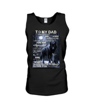Load image into Gallery viewer, Daughter Gift For Dad My Dad The Alpha The Myth The Legend Unisex Tank Top
