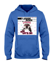 Load image into Gallery viewer, Boston Upside Down Now Let's Be Gift For Dog Lovers Hoodie
