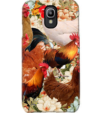 Load image into Gallery viewer, Lovely Phone Case With Flowers Gift For Chicken Lovers Phone case
