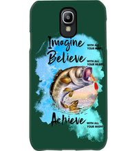 Load image into Gallery viewer, Fishing With All Your Heart Gift For Men Phone case
