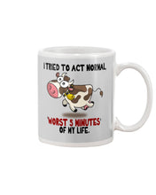 Load image into Gallery viewer, Cow Worst 5 Minutes Gift For Cow Lovers Mug
