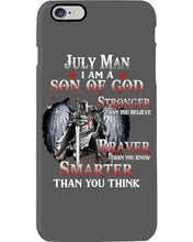 Load image into Gallery viewer, July Man Son Of God Birthday Meaningful Gift For Men Phone case

