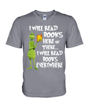 Load image into Gallery viewer, I’ll Read Book Everywhere Great Gift For Book Lovers Guys V-Neck
