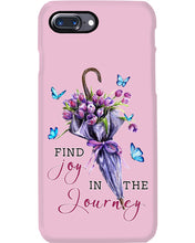 Load image into Gallery viewer, Butterflies Find Joy In The Journey Gift For Daughter Phone case
