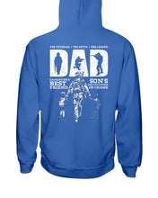 Load image into Gallery viewer, Daughter's Best Friend Son's Best Partner Birthday Gift For Dad Hoodie
