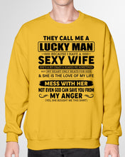 Load image into Gallery viewer, Gift For Husband I Have A Sexy Wife Sweatshirt
