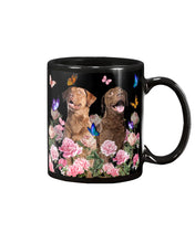 Load image into Gallery viewer, Gift For Dog LoversChesapeake Bay Retriever With Peonies Mug
