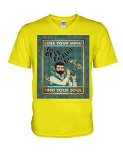 Load image into Gallery viewer, Lose Your Mind Find Your Soul Gift For Bartender Guys V-Neck

