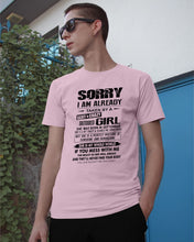 Load image into Gallery viewer, I'm Already Taken By    September Sexy And Crazy Girl For Birthday Gift Guys Tee

