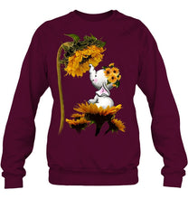 Load image into Gallery viewer, Elephant Sunflower Special Custom Design For Cute Girls Sweatshirt
