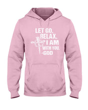 Load image into Gallery viewer, Let You Relax I Am With You Gray Background Hoodie
