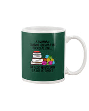 Load image into Gallery viewer, A Woman Cannot Survive On Book Alone She Also Needs Yarn Trending Mug
