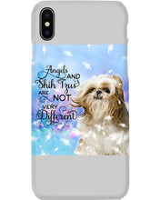 Load image into Gallery viewer, Angels And Shih Tzu Are Not Different Gift For Dog Lovers Phone case
