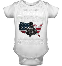 Load image into Gallery viewer, I Am A US Marine Veteran If America Needed Me Gift Baby Onesie
