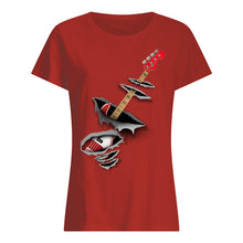 Load image into Gallery viewer, Funny Bass Inside Gift For Music Lovers Ladies Tee
