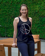 Load image into Gallery viewer, Image All The People Living Life In Peace Custom Design For Friends Ladies Flowy Tank
