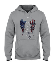 Load image into Gallery viewer, Lovely Coffee Cup Stethoscopes With Wings Gift For Nurse Hoodie
