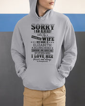 Load image into Gallery viewer, Gift For Husband I Love Here Forever And Always Hoodie
