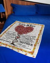 Load image into Gallery viewer, Giving For  Mama Let You Know You're Appreciated  Custom Design Fleece Blanket
