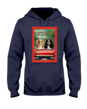Load image into Gallery viewer, Cavalier Happy Holiday Gift For Dog Lovers Hoodie
