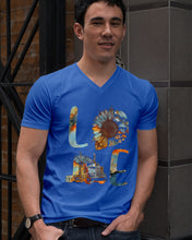 Load image into Gallery viewer, Love Trucker Simple Unique Custom Design For Personalized Job Gift Guys V-Neck
