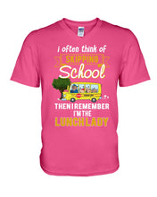 Load image into Gallery viewer, I Often Think Of Skipping School Gift For Kids Guys V-Neck
