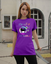 Load image into Gallery viewer, Lovely Phone Case Rainbow Design Stay Out Of My Bubble Gift For Friends Guys Tee
