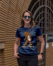 Load image into Gallery viewer, Bigfoot Come And Take It Simple Custom Design Ladies Tee
