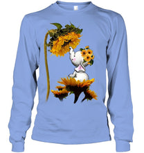 Load image into Gallery viewer, Elephant Sunflower Special Custom Design For Cute Girls Unisex Long Sleeve
