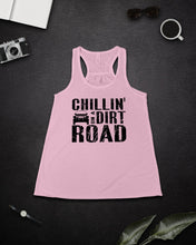 Load image into Gallery viewer, Lovely Phone Case Chillin’ On A Dirt Road Gift For Friends Ladies Flowy Tank
