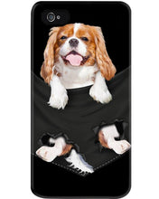 Load image into Gallery viewer, Cavalier King Charles Spaniel In Pocket - Dogs Lovers Gift Phone case
