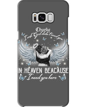 Load image into Gallery viewer, Butterfly I Need You More Angel Wings Gift For Lovers Phone case
