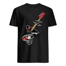 Load image into Gallery viewer, Funny Bass Inside Gift For Music Lovers Guys Tee
