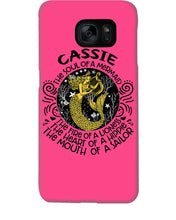 Load image into Gallery viewer, Gift For Cassie Girl The Soul Of A Mermaid Phone case
