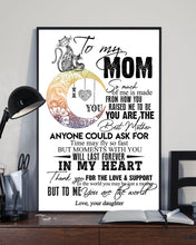 Load image into Gallery viewer, Gift For Mama Thank For The Love And Support    Custom Design Vertical Poster
