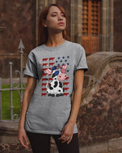 Load image into Gallery viewer, Lovely Phone Case Cow And American Flag Gift For Cow Lovers Guys Tee
