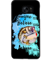 Load image into Gallery viewer, Fishing With All Your Heart Gift For Men Phone case
