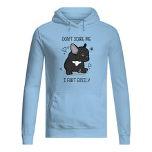 Load image into Gallery viewer, Don't Scare Me I Fart Easily Gift For Dog Lovers Hoodie
