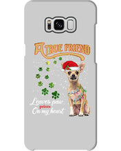 Load image into Gallery viewer, A True Friend Loves Paws On My Heart Gift For Dog Lovers Phone case
