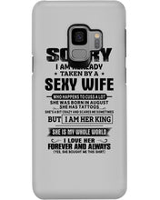 Load image into Gallery viewer, Gift For Husband Taken By An August Sexy Wife Who Happens To Cuss A Lot Phone case
