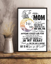 Load image into Gallery viewer, Gift For Mama Thank For The Love And Support    Custom Design Vertical Poster
