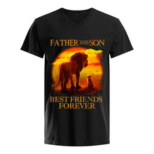 Load image into Gallery viewer, Father And Son Best Friends Forever Gift For Son Guys V-Neck
