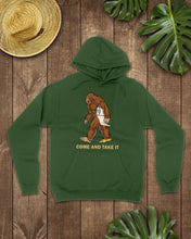 Load image into Gallery viewer, Bigfoot Come And Take It Simple Custom Design Hoodie
