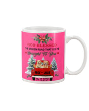 Load image into Gallery viewer, Golden Retriever X-mas Road Gift For Dog Lovers Mug
