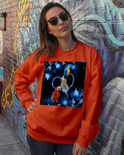 Load image into Gallery viewer, Lovely Phone Case Twinkling Blue Heart Gift For Parrots Lovers Sweatshirt
