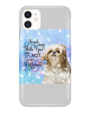 Load image into Gallery viewer, Angels And Shih Tzu Are Not Different Gift For Dog Lovers Phone case
