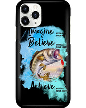 Load image into Gallery viewer, Fishing With All Your Heart Gift For Men Phone case
