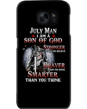 Load image into Gallery viewer, July Man Son Of God Birthday Meaningful Gift For Men Phone case
