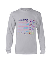 Load image into Gallery viewer, Butterflies When I Miss You I Just Have To Look Inside My Heart Gift For Lover Unisex Long Sleeve
