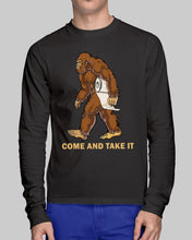 Load image into Gallery viewer, Bigfoot Come And Take It Simple Custom Design Unisex Long Sleeve
